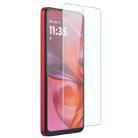 For Motorola Moto G05 / E15 NORTHJO 2 in 1 TPU Phone Case Screen Protector Tempered Glass Film(Clear) - 3
