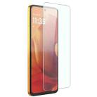 For Motorola Moto G15 NORTHJO 2 in 1 TPU Phone Case Screen Protector Tempered Glass Film(Clear) - 3