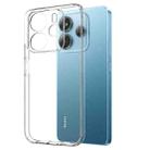 For Xiaomi Redmi Note 14 4G 163.25mm NORTHJO 2 in 1 TPU Phone Case Screen Protector Tempered Glass Film(Clear) - 2