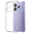 For Xiaomi Redmi Note 14 5G NORTHJO 2 in 1 TPU Phone Case Screen Protector Tempered Glass Film(Clear) - 2