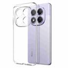 For Xiaomi Redmi Note 14 Pro 5G NORTHJO 2 in 1 TPU Phone Case Screen Protector Tempered Glass Film(Clear) - 2