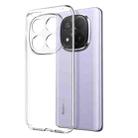 For Xiaomi Redmi Note 14 Pro+ 5G NORTHJO 2 in 1 TPU Phone Case Screen Protector Tempered Glass Film(Clear) - 2