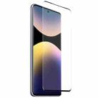 For Xiaomi Redmi Note 14 Pro+ 5G NORTHJO 2 in 1 TPU Phone Case Screen Protector Tempered Glass Film(Clear) - 3