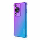 For Huawei nova Y72 / Y72S / Enjoy 70 ENKAY Hat-Prince Gradient Airbag TPU Phone Case(Purple Blue) - 1