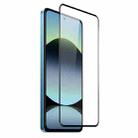For Xiaomi Redmi Note 14 4G 163.25mm NORTHJO A++ 0.3mm Full Glue Silk Printing Tempered Glass Film - 2