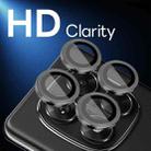 For Xiaomi Redmi Note 14 Pro 5G NORTHJO Camera Lens Protector CD Metal Ring Tempered Glass Film(Black) - 2
