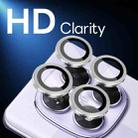 For Xiaomi Redmi Note 14 Pro 5G NORTHJO Camera Lens Protector CD Metal Ring Tempered Glass Film(Silver) - 2