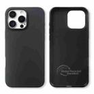 For iPhone 15 Pro Max RCS Single-sided Frosted TPU Phone Case(Black) - 3