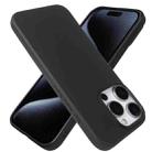 For iPhone 15 Pro RCS Single-sided Frosted TPU Phone Case(Black) - 2