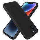 For iPhone 14 Plus RCS Single-sided Frosted TPU Phone Case(Black) - 2