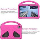 For URAO C107 10.1 2024 EVA Shockproof Tablet Case with Holder(Rose Red) - 3