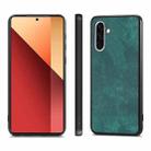 For Samsung Galaxy A56 5G Vintage Leather PC Back Cover Phone Case(Green) - 2