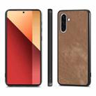 For Samsung Galaxy A56 5G Vintage Leather PC Back Cover Phone Case(Brown) - 2
