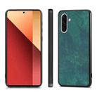 For Samsung Galaxy A36 5G Vintage Leather PC Back Cover Phone Case(Green) - 2