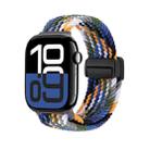 For Apple Watch 42mm / 41mm / 40mm / 38mm Magnetic Buckle Loop Woven Watch Band(Z Color) - 2