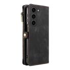 For Samsung Galaxy S23 5G Fantasy Multifunctional Zipper Wallet Leather Phone Case(Black) - 3