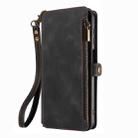 For Samsung Galaxy S22 Ultra 5G Fantasy Multifunctional Zipper Wallet Leather Phone Case(Black) - 2