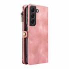 For Samsung Galaxy S22+ 5G Fantasy Multifunctional Zipper Wallet Leather Phone Case(Pink) - 3