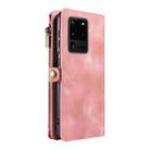 For Samsung Galaxy S20 Ultra Fantasy Multifunctional Zipper Wallet Leather Phone Case(Pink) - 3