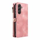 For Samsung Galaxy A54 Fantasy Multifunctional Zipper Wallet Leather Phone Case(Pink) - 3