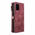 For Samsung Galaxy S20+ Fantasy Multifunctional Zipper Wallet Leather Phone Case(Red) - 3