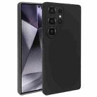 For Samsung Galaxy S25 Ultra 5G RCS Single-sided Frosted TPU Phone Case(Black) - 1