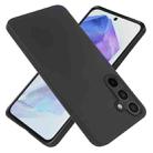 For Samsung Galaxy A55 5G RCS Single-sided Frosted TPU Phone Case(Black) - 2