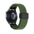 20mm Magnetic Buckle Nylon Braided Watch Band(Green) - 2