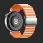 18mm Magnetic Buckle Reflective Nylon Watch Band(Reflective Orange) - 2