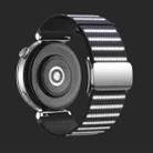 18mm Magnetic Buckle Reflective Nylon Watch Band(Reflective Black) - 2