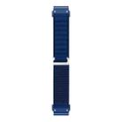 For Gamin 22mm Quick Release Nylon Watch Band(Dark Blue) - 2