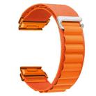 For Gamin 26mm Quick Release Nylon Watch Band(Orange) - 1