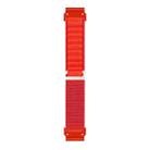 For Gamin 26mm Quick Release Nylon Watch Band(Red) - 2