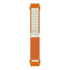 For Gamin 26mm Quick Release Nylon Watch Band(Orange Starlight) - 2