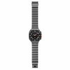 For Samsung Galaxy Watch Ultra 47mm One Bead Titanium Metal Watch Band(Gun Color) - 3