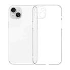 For iPhone 15 Kalebol 1.5mm Thickened Rounded Corner Transparency TPU Phone Case - 1