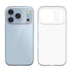 For iPhone 17 Pro Kalebol 1.5mm Thickened Rounded Corner Transparency TPU Phone Case - 1