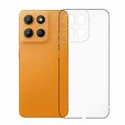For Motorola Moto G15 Kalebol 1.5mm Thickened Rounded Corner Transparency TPU Phone Case - 1