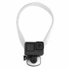 C071 Neck Strap Mount Silicone Metal Bracket For GoPro / Insta360 / DJI Action Cameras - 1