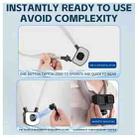 C071 Neck Strap Mount Silicone Metal Bracket For GoPro / Insta360 / DJI Action Cameras - 3