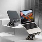 Jmary MK-85 360 Degree Rotation Foldable Laptop Tablet Holder - 3
