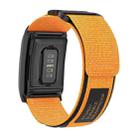For WHOOP 4.0 Two Sections Hook And Loop Fastener Nylon Watch Band(Orange) - 2