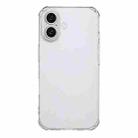 iPhone 16 Kalebol 1.5mm Four-Corner Airbags Shockproof Transparency TPU Phone Case - 2