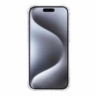 iPhone 16 Kalebol 1.5mm Four-Corner Airbags Shockproof Transparency TPU Phone Case - 3