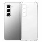 For Infinix Hot 50 Pro+ Kalebol 1.5mm Four-Corner Airbags Shockproof Transparency TPU Phone Case - 1