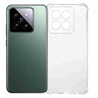 For Xiaomi 14T Kalebol 1.5mm Four-Corner Airbags Shockproof Transparency TPU Phone Case - 1