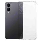 For Samsung Galaxy S25 Edge 5G Kalebol 1.5mm Four-Corner Airbags Shockproof Transparency TPU Phone Case - 1