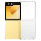For Samsung Galaxy Z Flip6 Kalebol 1.5mm Four-Corner Airbags Shockproof Transparency TPU Phone Case - 1