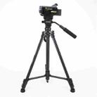 YUNTENG VCT-391RM Portable Live Streaming Stand for Sony JVC Canon Camera Tripod - 3