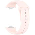 For Redmi Watch 5 / Xiaomi Smart Band 9 Pro Reverse Buckle Solid Color Silicone Watch Band(Light Pink) - 3